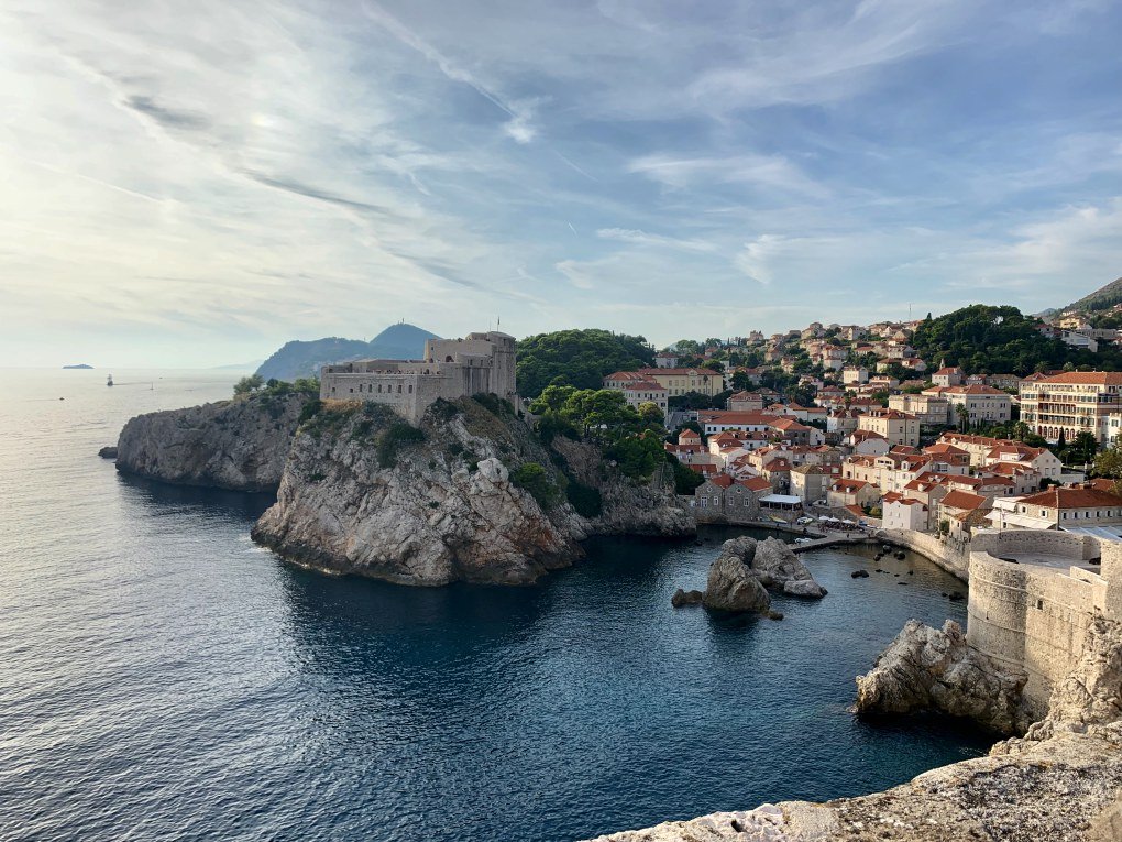 City of Dubrovnik from the ocean