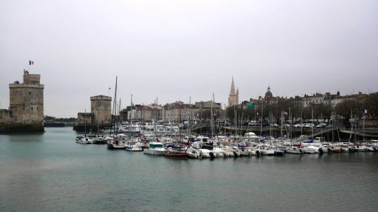 La Rochelle Marina at high tide
